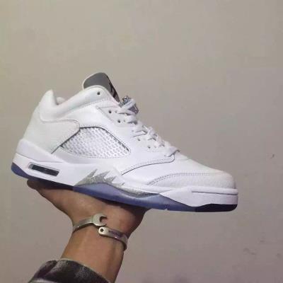 cheap air jordan 5 low gs white silver cheap no. 206